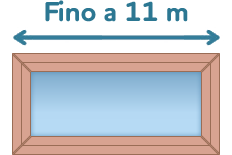 Piscina in legno: lunghezza massima fino a 11 m
