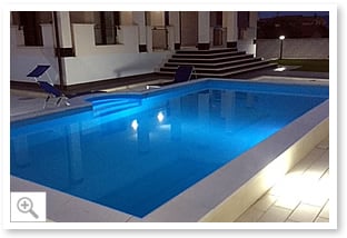 Piscina interrata pannelli in acciaio Futura Romana - 15