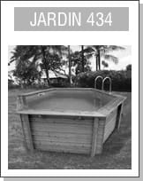 Assistenza: Piscina in legno JARDIN 434