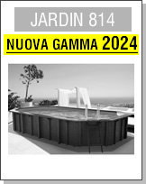 Assistenza: Piscina in legno JARDIN 814 versione dal 2022 al 2023