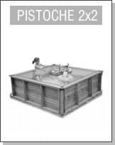 Assistenza: Piscina in legno rettangolare PISTOCHE 2x2