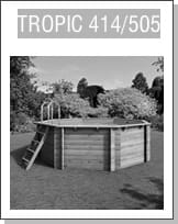 Assistenza: Piscina in legno Tropic 414-505