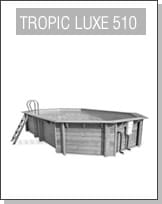 Assistenza: Piscina in legno rettangolare TROPIC LUXE 510
