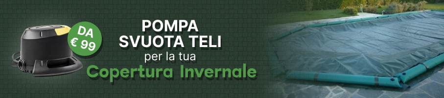 Pompe sommerse svuotateli per coperture invernali