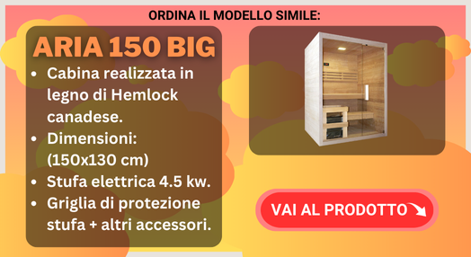 Sauna finlandese aria 150 BIG