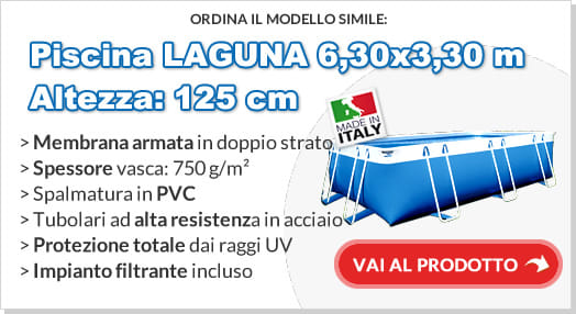 Laguna 630x330x125 cm