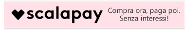 Paga a rate senza interessi con Scalapay
