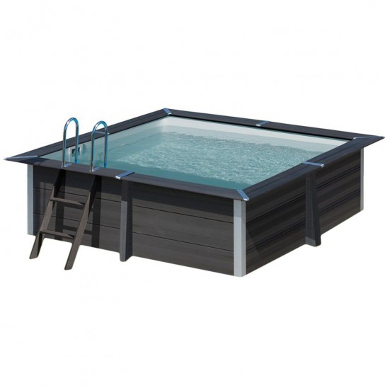 Piscina fuori terra gre materiale composito legno + pvc Piscina fuori terra gre materiale composito legno + pvc