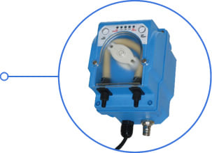 Elettrolisi del sale per piscine fino a 230 mc - AUTOCHLOR RP-PH - Pompa per il dosaggio del PH automatico