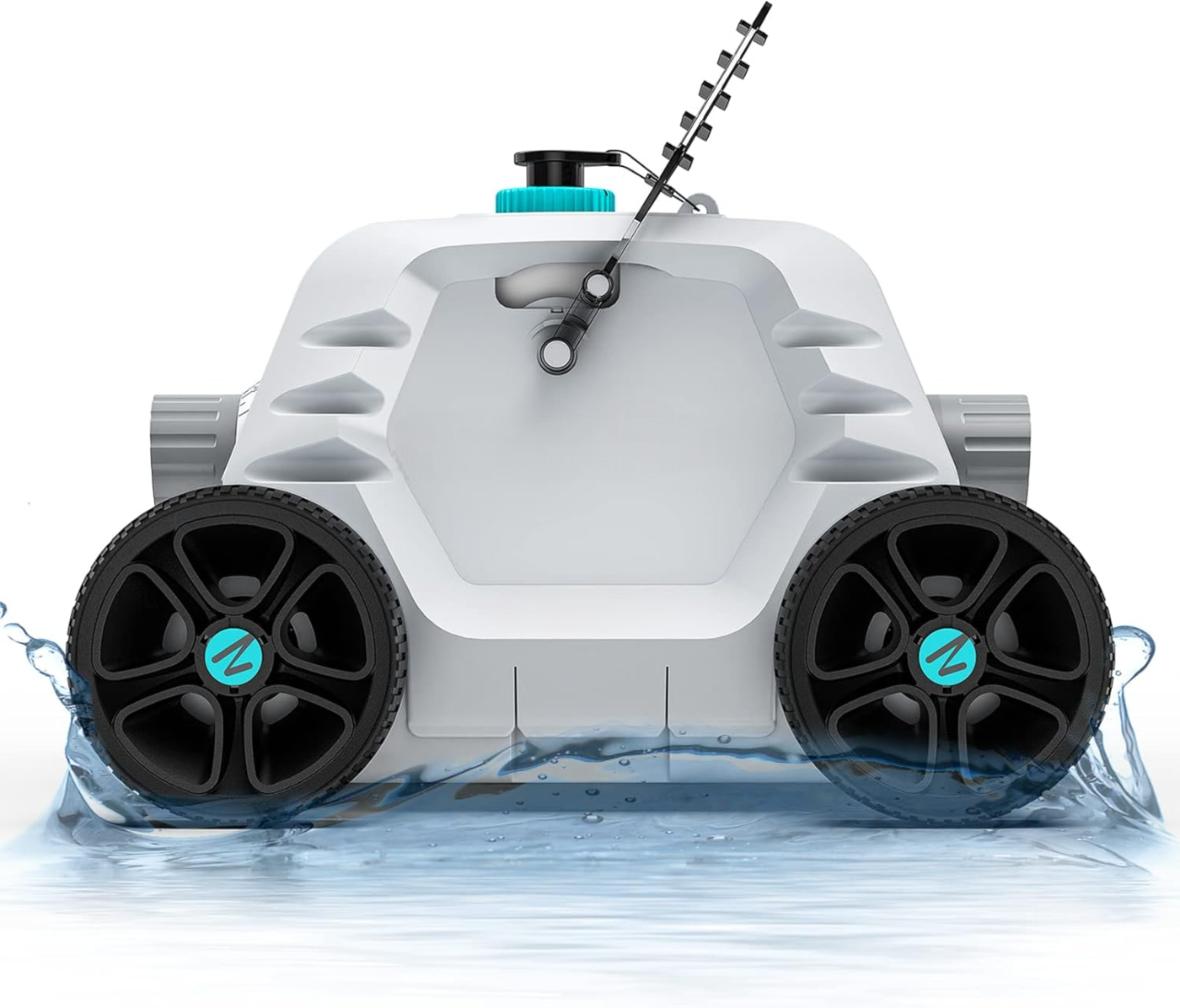 Robot piscina automatico Cyber 1000 senza cavi per pulizia fondo piscina