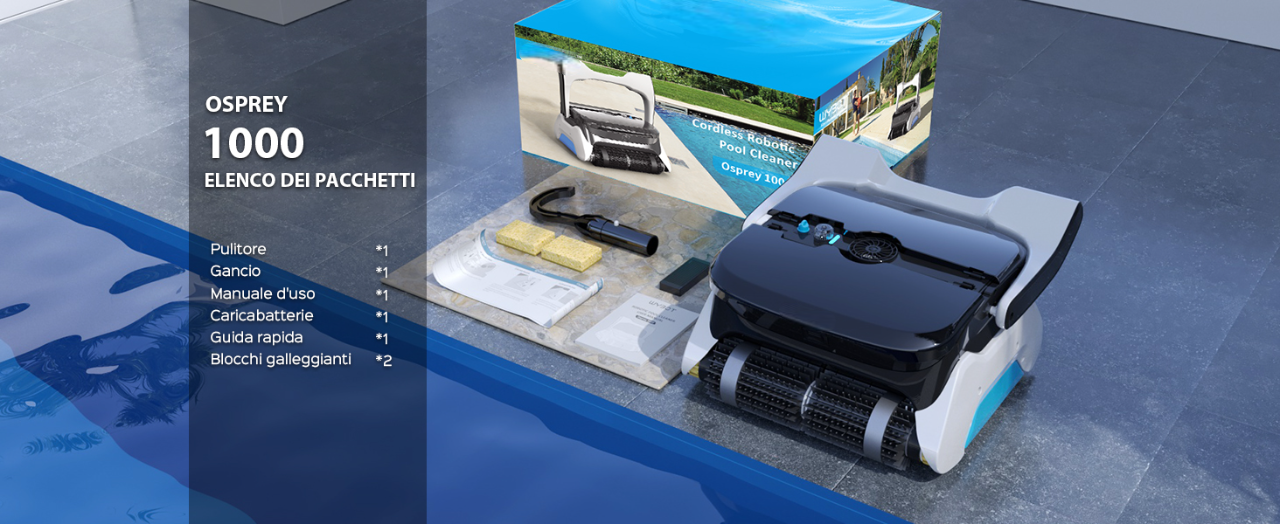 Robot piscina Osprey 700