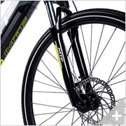 Bicicletta elettrica da cross SPORT 4.2 : particolare cerchio anteriore
