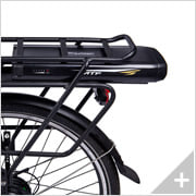 bicicletta elettrica da città METROPOLIS 1.2 (17): particolare estrazione batteria