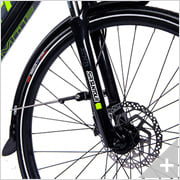 Bicicletta elettrica da trekking POWER-TREK 6.2 (20): particolare cerchio anteriore