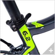 Bicicletta elettrica da trekking POWER-TREK 6.2 (20): particolare reggisella