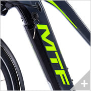 Bicicletta elettrica da trekking POWER-TREK 6.2 (20): particolare chieve di avviamento