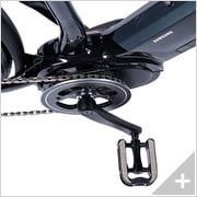 Bicicletta elettrica da trekking POWER-TREK 6.2 (20): particolare catena
