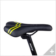 Bicicletta elettrica Mountain e-bike e-XTREME 6.2: particolare sella