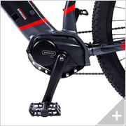 Bicicletta elettrica Mountain e-Bike CANYON 5.2: particolare motore
