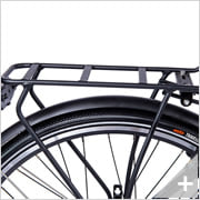 bicicletta elettrica da trekking POWER-TREK 3.2 da donna: particolare portapacchi