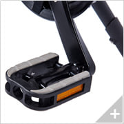 bicicletta elettrica da trekking POWER-TREK 3.2 da donna: particolare pedale