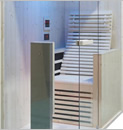 Sauna infrarossi da interno - Kit porta in vetro