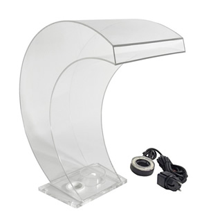 Cascata OASI in acrilico e luci LED per giardino o per piscina fuori terra o piscina interrata da esterno - Specifiche tecniche
