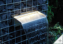 Cascata a LED da giardino o per piscina fuori terra o piscina interrata da esterno - Foto 2