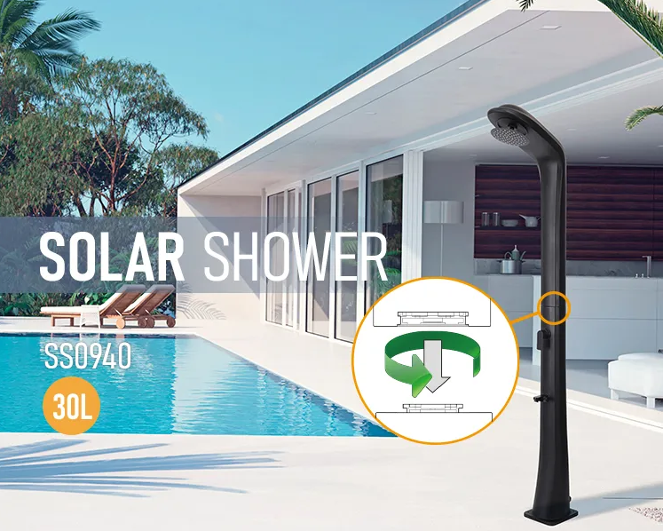 Doccia solare da giardino 30l