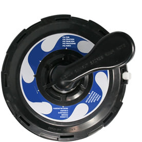 Gruppo di filtrazione monoblocco per piscine fuori terra BestClean PRO 4,5 m³/h - Posizione della valvola a 4 vie: filtrazione