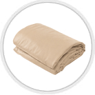 Piscina fuori terra in acciaio WHITE POOL SAND - Kit Liner