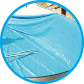 Installazione di una piscina in legno interrata