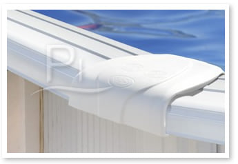 Piscina fuori terra in acciaio GRE Circolare BORA BORA KITPR353 - Particolare corrimano
