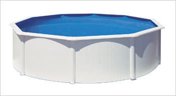 Piscina fuori terra in acciaio GRE Rotonda BORA BORA KITPR353 - Kit piscina: struttura