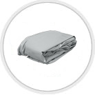 Piscina fuori terra in acciaio GREY POOL - Kit Liner