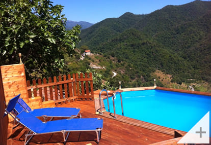 Foto dei clienti - Piscina in legno da giardino OCEAN 610x400 - Foto 3