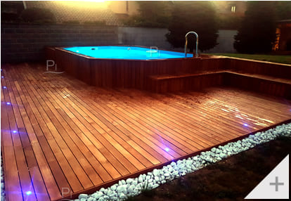 Foto dei clienti - Piscina in legno da giardino Jardin 607 - Foto 3