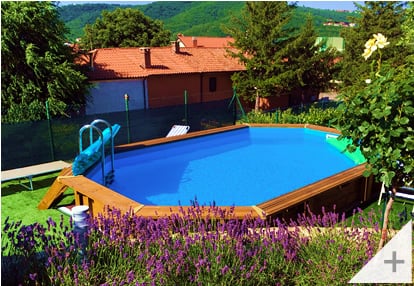 Foto dei clienti - Piscina in legno da giardino Jardin 814 - Foto 2
