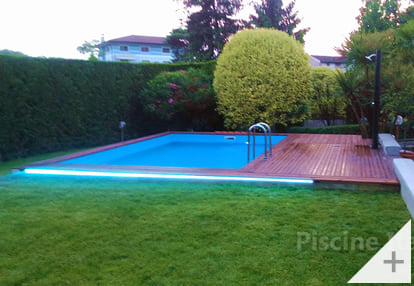 Foto dei clienti - Piscina in legno da giardino Jardin CARRE 470 - Foto 3