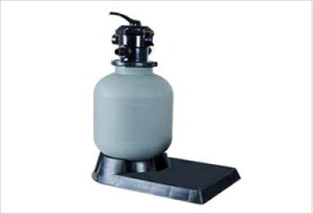 Kit piscina della  piscina in legno fuori terra da esterno Azura 430x300 Liner azzurro: gruppo di filtrazione a cartuccia