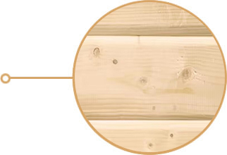 Sauna finlandese e infrarossi: legno di abete naturale Sauna Asimmetrica a botte: legno di abete naturale