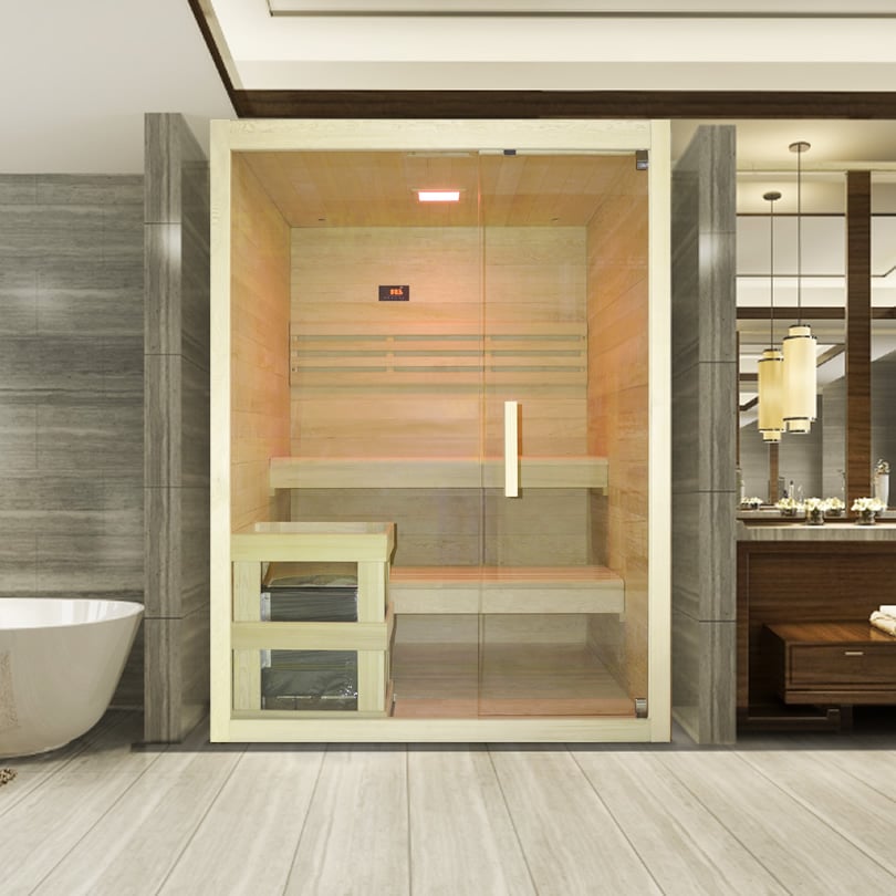 Sauna finlandese da interno
