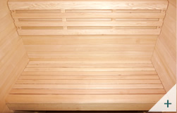 Sauna finlandese da interno