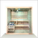 Cabina sauna Aria 180 BIG in legno di abete rosso (180x130)