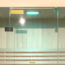 Illuminazione LED integrata nella sauna Aria 180 BIG