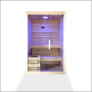 Cabina sauna Aria 120 in legno di abete rosso