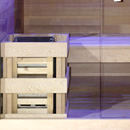 Sauna finlandese da interno