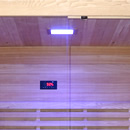 Sauna finlandese da interno - led