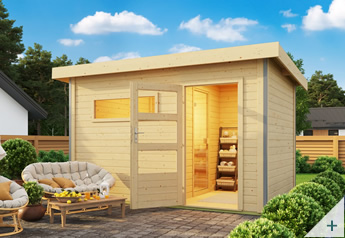 Sauna finlandese da esterno ZEN 1 - Immagine 2