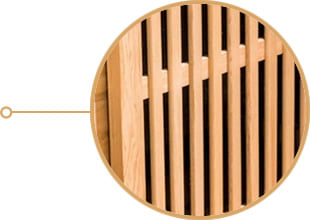Sauna infrarossi Camilla - Diffusori di infrarossi in carbonio Sauna infrarossi Camilla - Diffusori di infrarossi in carbonio